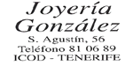 JOYERIA GONZALEZ - SAN AGUSTIN, 56 - TELF: 81.06.89 - ICOD - TENERIFE