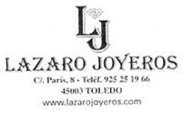LAZARO JOYEROS - C/ París - Tlf. 925 251 966 