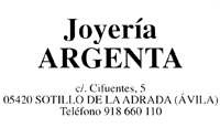 JOYERA ARGENTA - C/ cifuentes, 5 - Tlf. 918 660 110 - Sotillo de la Adrada