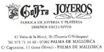 JOYERIA GOLFRA - C/VOLTA DE LA MERCED, 9, BAJO - TELF: 971 71.34.40 - PALMA
