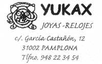 YUKAX - C/ Garca Castan, 12 - TELF: 948 223 454 - PAMPLONA